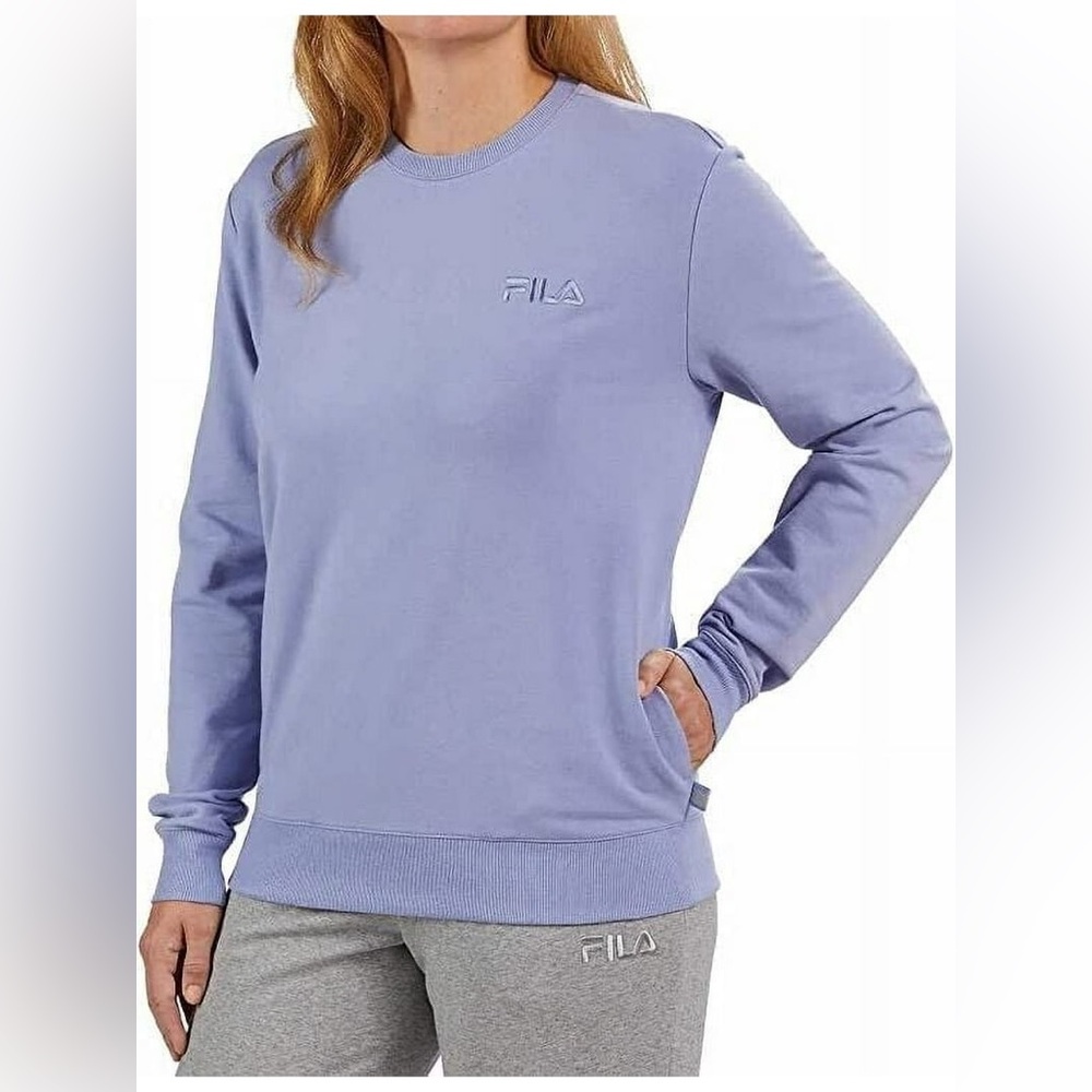 Women’s Fila Purple Crewneck Sweatshirt